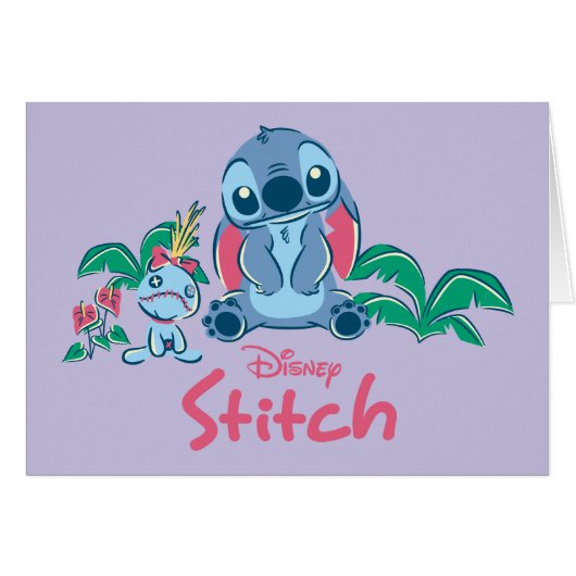 Lilo & Stich | Stitch & Scrump Cards (Front Horizontal)