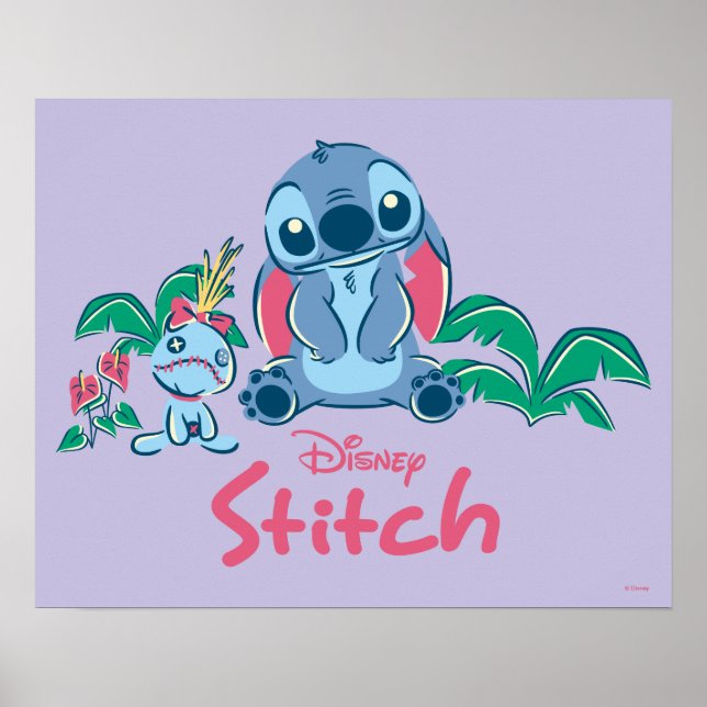 Lilo & Stich | Stitch & Scrump Poster (Front)