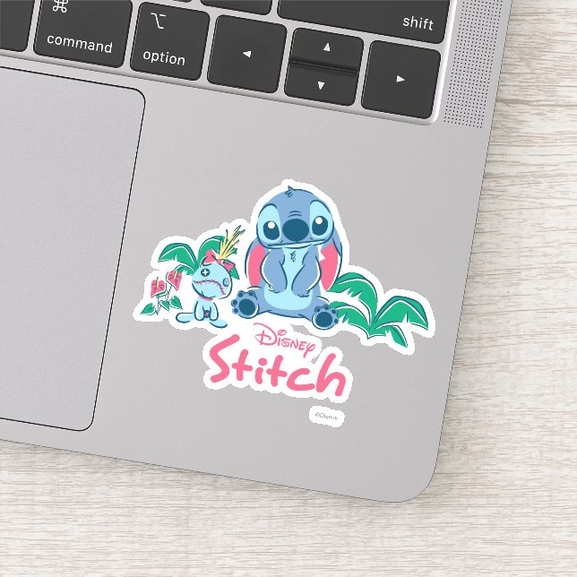 Lilo & Stich | Stitch & Scrump Sticker (Detail)