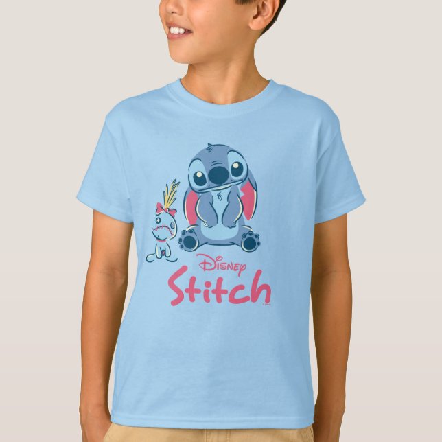 Lilo & Stich | Stitch & Scrump T-Shirt (Front)