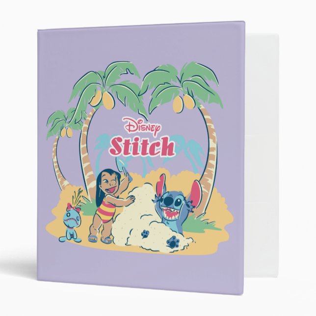 Lilo & Stitch | Come visit the islands! 3 Ring Binder