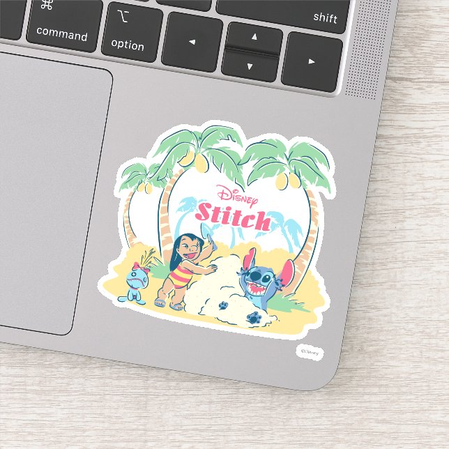 Lilo & Stitch | Come visit the islands! Sticker (Detail)