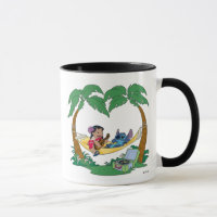 Lilo & Stitch Lilo Stitch on a hammock Mug