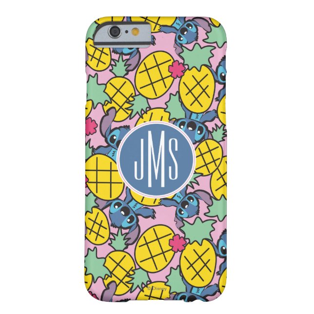 Lilo & Stitch | Monogram Pineapple Pattern Case-Mate iPhone Case (Back)