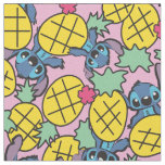 Lilo &amp; Stitch | Monogram Pineapple Pattern Fabric
