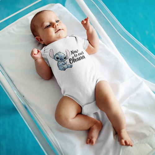 Lilo  Stitch  New to our Ohana Baby Bodysuit