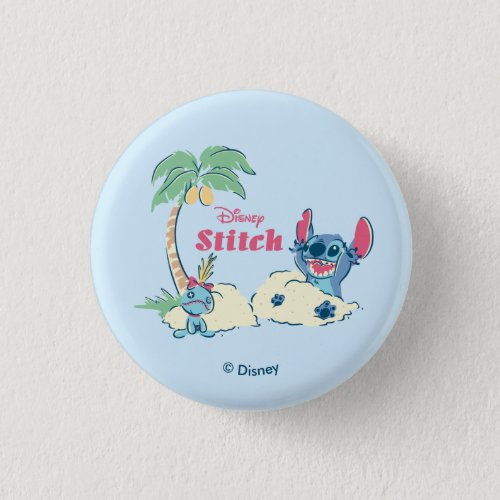 Lilo  Stitch  Ohana Means Family Button