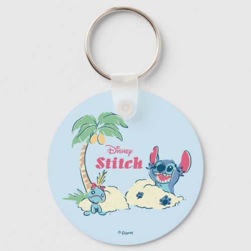 Lilo  Stitch  Ohana Means Family Keychain