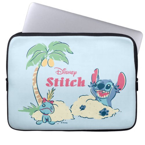 Lilo  Stitch  Ohana Means Family Laptop Sleeve