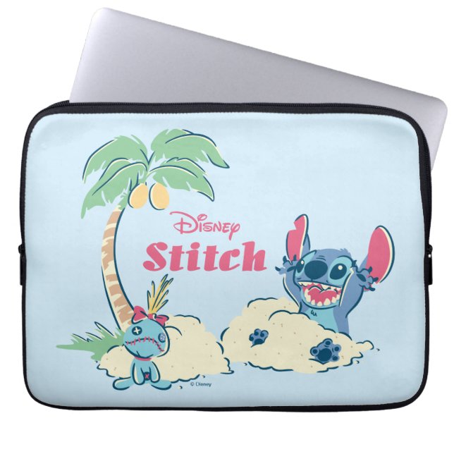 Lilo & Stitch | Ohana Means Family Laptop Sleeve (Front)