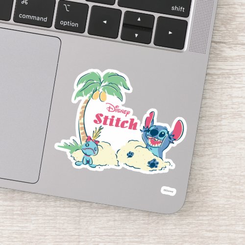 Lilo  Stitch  Ohana Means Family Sticker