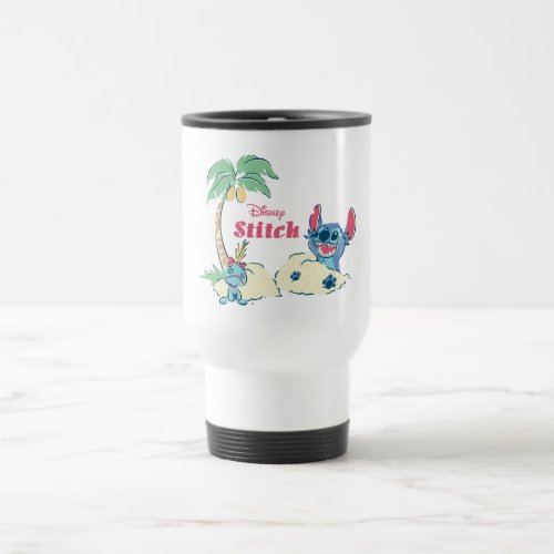 Lilo  Stitch  Ohana Means Family Travel Mug