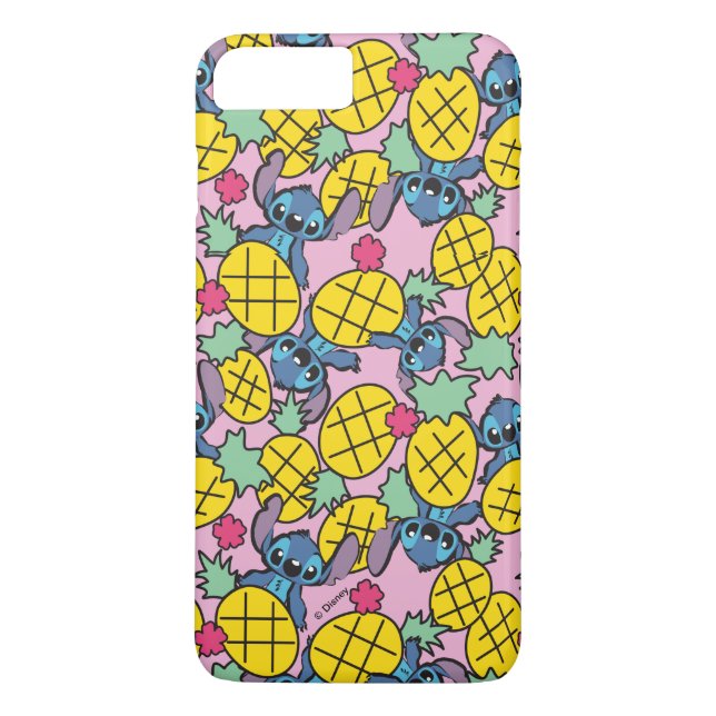 Lilo & Stitch | Pineapple Pattern Case-Mate iPhone Case (Back)