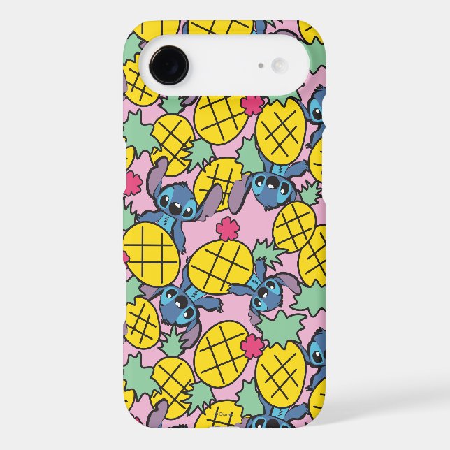 Lilo & Stitch | Pineapple Pattern Case-Mate iPhone Case (Back)