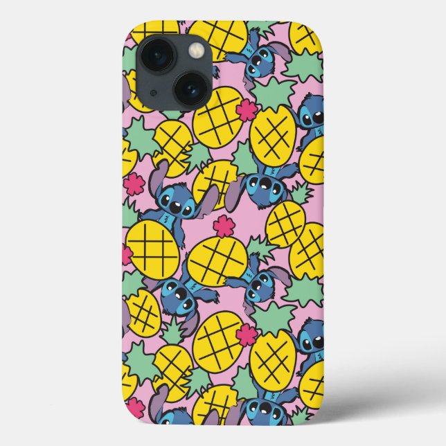 Lilo & Stitch | Pineapple Pattern Case-Mate iPhone Case (Back)