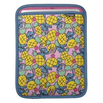 Lilo & Stitch | Pineapple Pattern Ipad Sleeve by LiloAndStitch at Zazzle