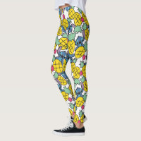 Lilo & Stitch | Pineapple Pattern Leggings