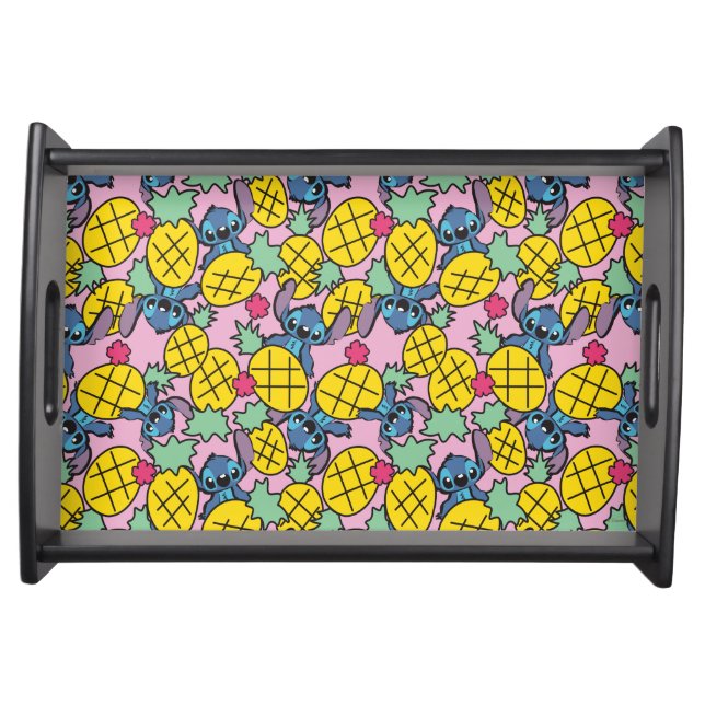Lilo & Stitch | Pineapple Pattern Serving Tray (Front)