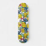 Lilo &amp; Stitch | Pineapple Pattern Skateboard Deck