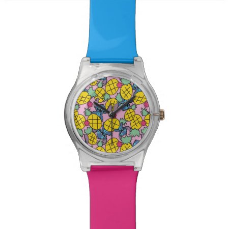 Lilo & Stitch | Pineapple Pattern Wrist Watch