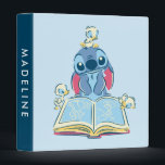 Lilo & Stitch | Reading the Ugly Duckling 3 Ring Binder<br><div class="desc">Lilo & Stitch reading the Ugly Duckling to some duckling friends.</div>