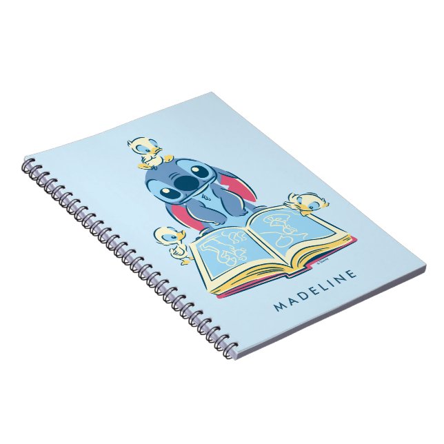 Lilo & Stitch | Reading the Ugly Duckling Notebook | Zazzle Lilo & Stitch | Reading the Ugly Duckling Notebook | Zazzle