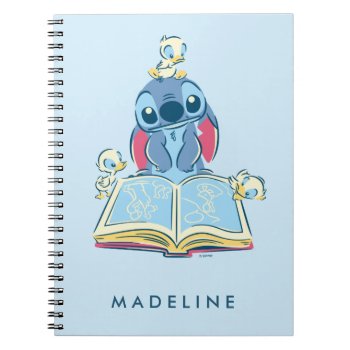 Lilo & Stitch | Reading The Ugly Duckling Notebook by LiloAndStitch at Zazzle