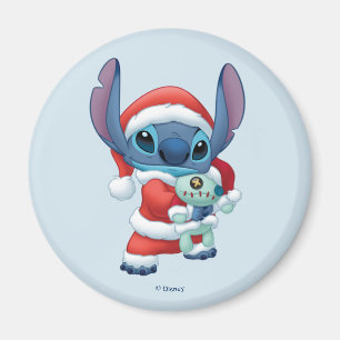 Lilo & Stitch   Santa Claus Stitch Magnet