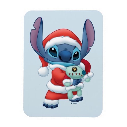 Lilo  Stitch  Santa Claus Stitch Magnet