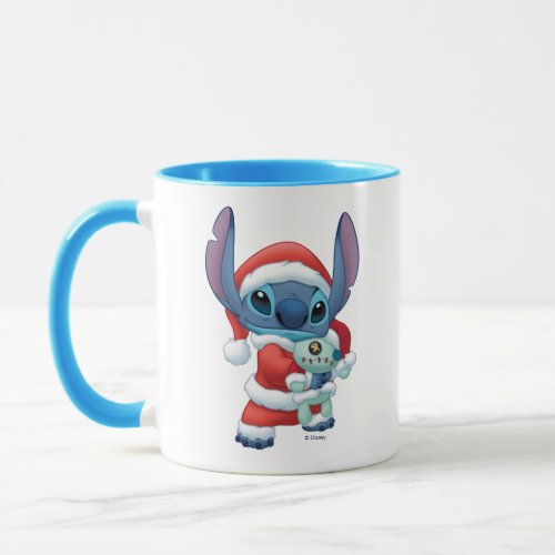 Lilo  Stitch  Santa Claus Stitch Mug