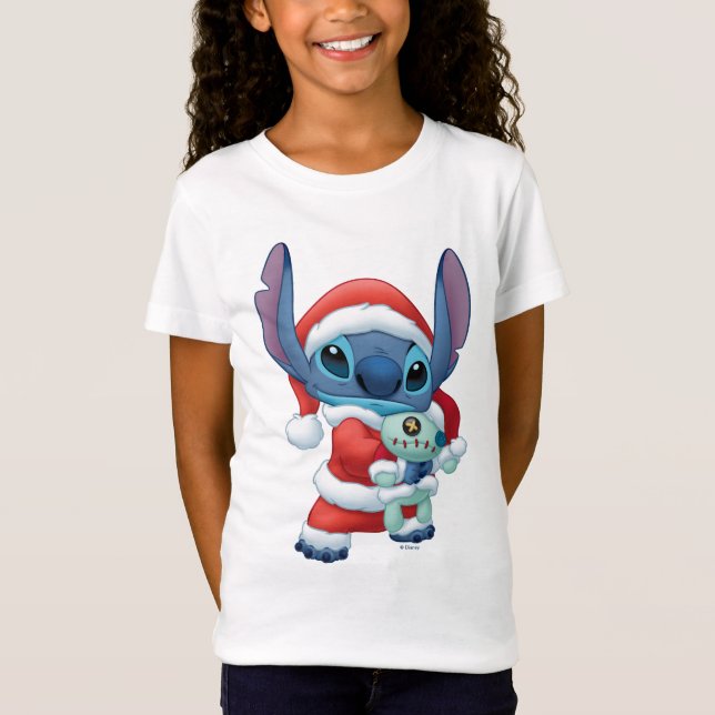 Lilo & Stitch | Santa Claus Stitch T-Shirt (Front)