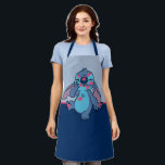 Lilo & Stitch | Stitch Covered in Kisses Apron<br><div class="desc">Check out this fun Disney design featuring Stitch.</div>