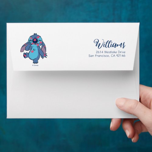 Lilo  Stitch  Stitch Covered in Kisses Envelope