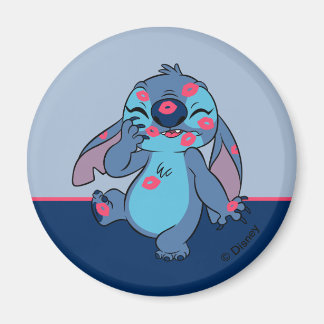 Lilo & Stitch | Stitch Covered in Kisses Magnet