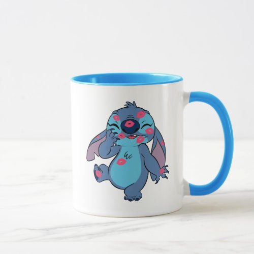 Lilo  Stitch  Stitch Covered in Kisses Mug