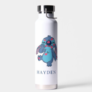 Lilo & Stitch   Stitch Covered in Kisses Water Bottle
