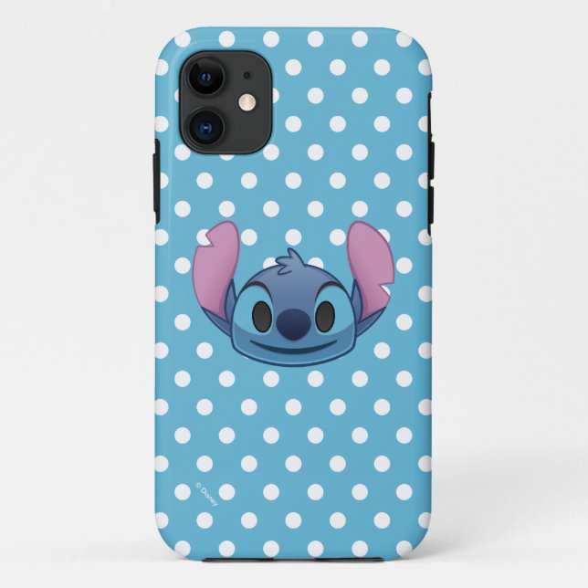 Lilo & Stitch | Stitch Emoji Case-Mate iPhone Case (Back)