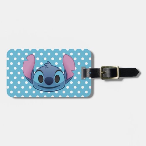 Lilo  Stitch  Stitch Emoji Luggage Tag