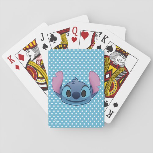 Lilo  Stitch  Stitch Emoji Playing Cards