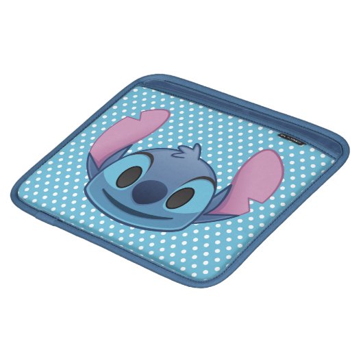 Lilo & Stitch | Stitch Emoji Sleeve For iPads (Front Bottom)