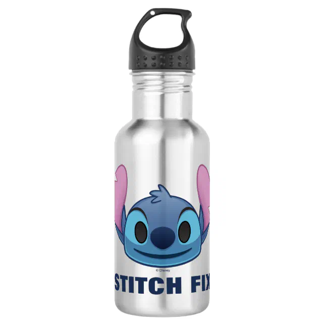 Zazzle Stitch Emoji Water Bottle