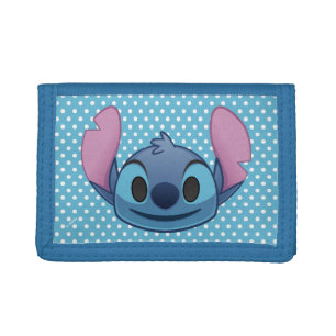 Lilo & Stitch Stitch Emoji Tri-fold Wallet