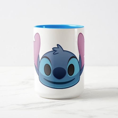 Lilo  Stitch  Stitch Emoji Two_Tone Coffee Mug