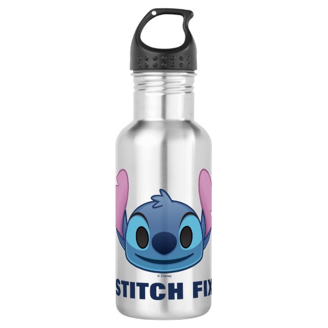 Lilo & Stitch | Stitch Emoji Water Bottle (Front)