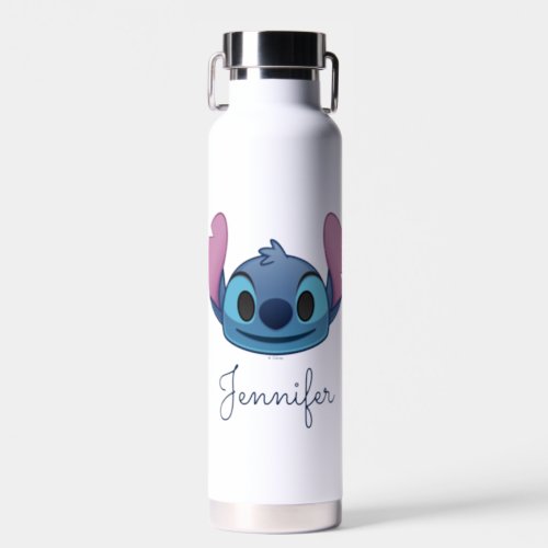 Lilo  Stitch  Stitch Emoji Water Bottle