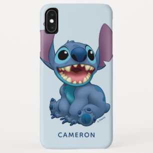 Lilo & Stitch   Stitch Excited - Add Your Name iPhone XS Max Case