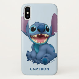 Lilo &amp; Stitch | Stitch Excited - Add Your Name iPhone XS Case