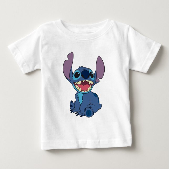 Lilo & Stitch | Stitch Excited Baby T-Shirt (Front)