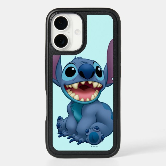 Lilo & Stitch | Stitch Excited Otterbox iPhone Case (Back)