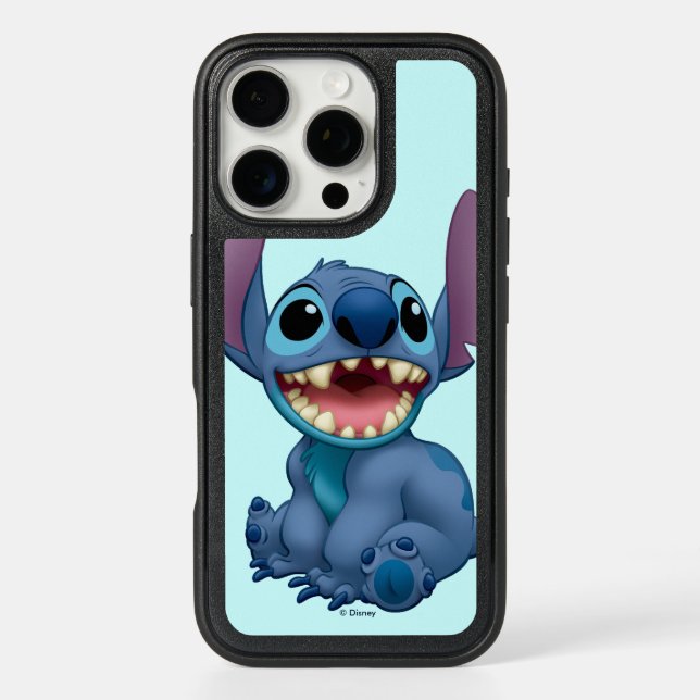 Lilo & Stitch | Stitch Excited Otterbox iPhone Case (Back)